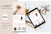 Lauren Newsletter Templates, a Marketing Template by The Edits Shop (Thumbnail 5 of 8)