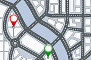 Vector map, a Work Illustration by AlexZeL (Thumbnail 1 of 4)