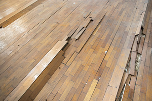 Damaged wooden floor, an Architecture Photo by KYNA STUDIO