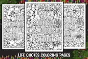 Life Quotes Coloring Pages, a Graphic by protabsorkar11 (Thumbnail 1 of 3)