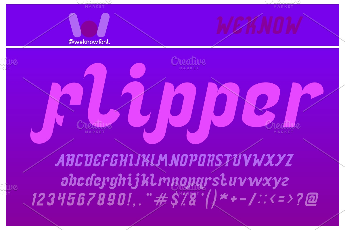 ocean, a Font by weknow (Photo 2 of 5)