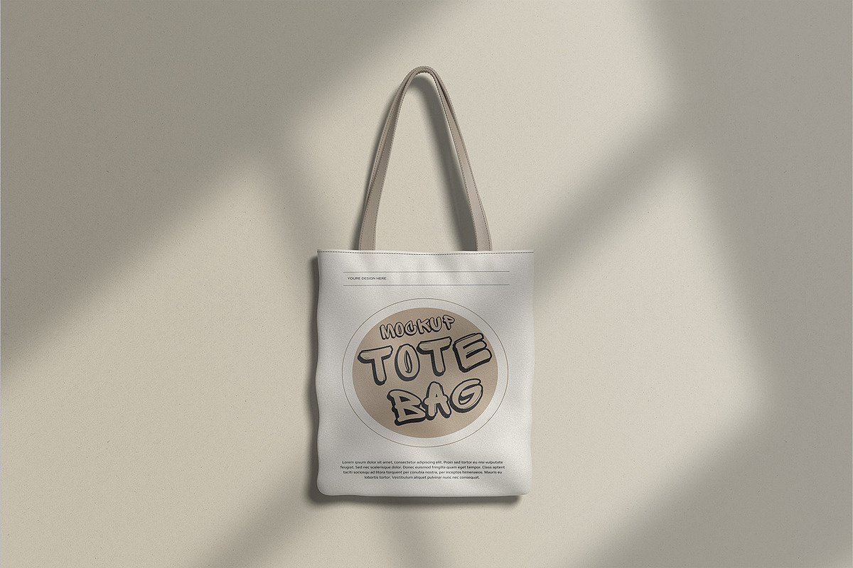 Tote Bag Mockup, a Product Mockup by mahremdesign (Photo 3 of 11)