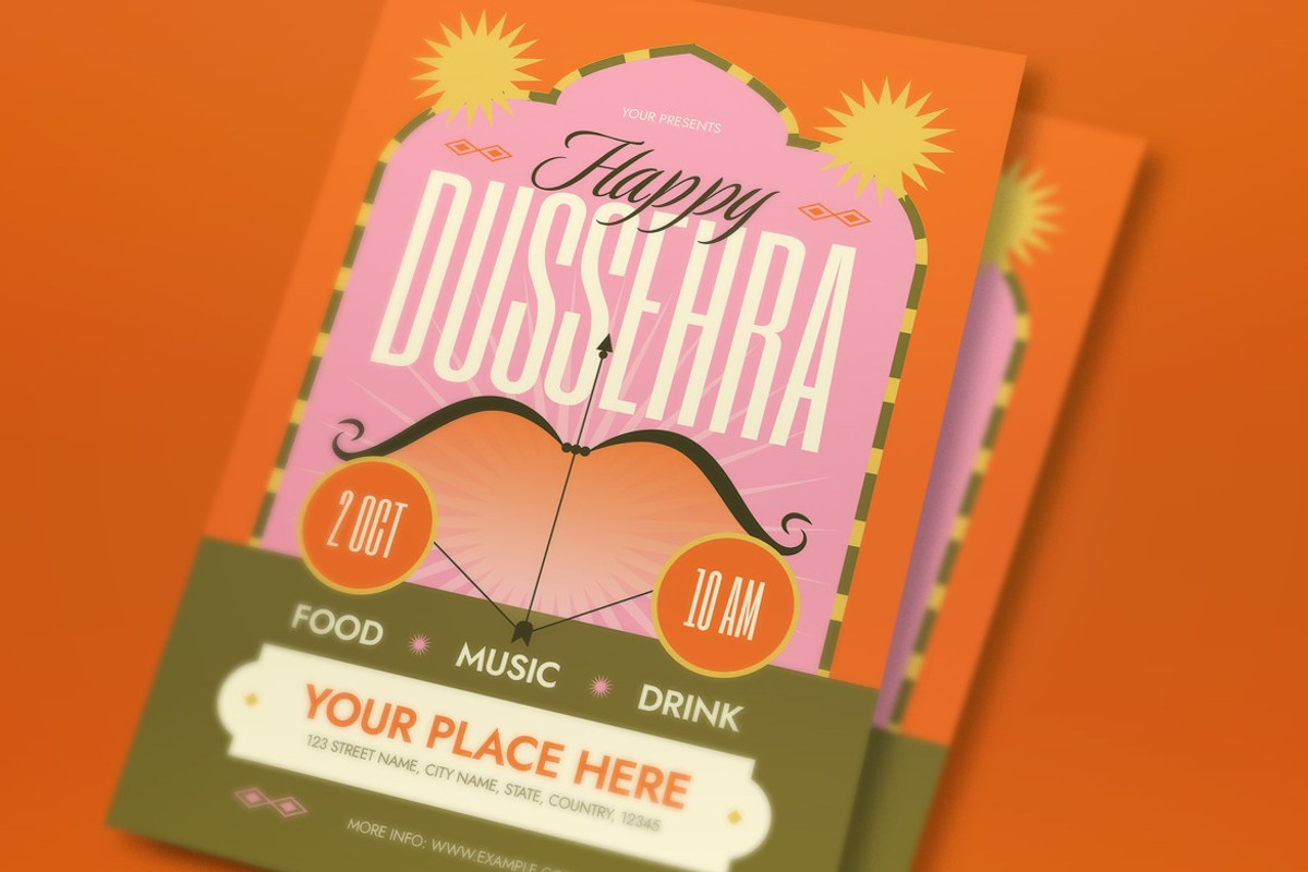 Happy Dussehra Flyer preview 2