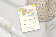 Capybara Kids Birthday Invitation, a Card Template by ReneeW1 (Thumbnail 1 of 3)