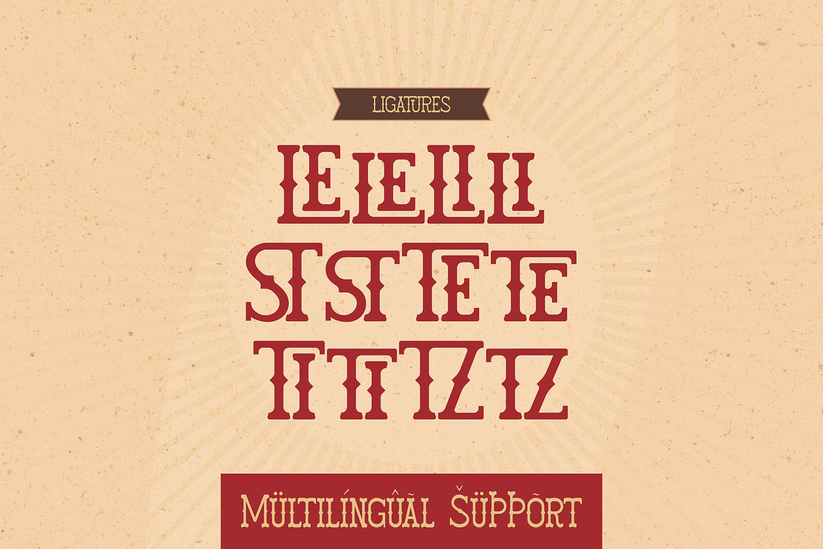 Lemunost Western | Slab Serif Font, a Slab Serif Font by Denustudios (Photo 11 of 12)