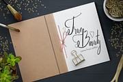 Paradise, a Script Font by Heroglyphs Studio (Thumbnail 7 of 7)