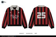 Long Sleeve Polo Jersey Mockup, a Shirt Mockup by Irhasalfahad (Thumbnail 2 of 5)