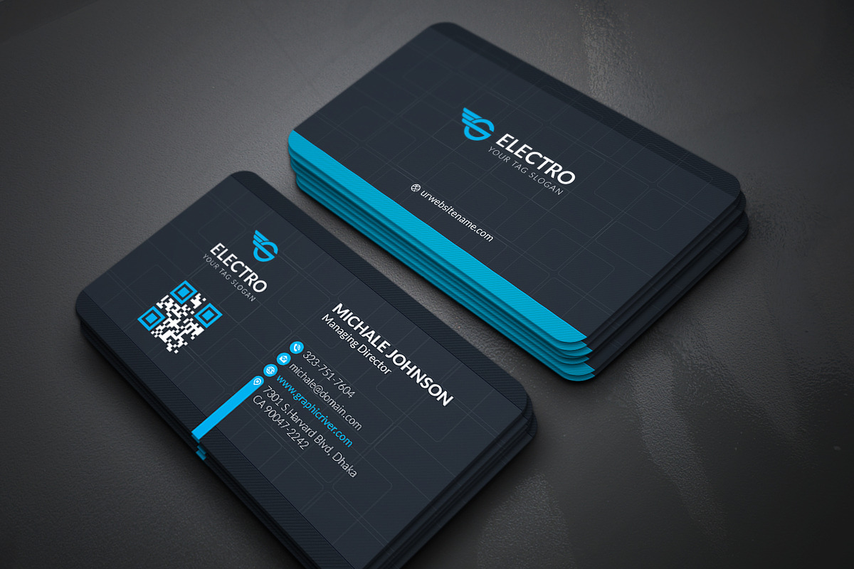Business Card, a Business Card Template by Genereux Art (Photo 1 of 4)