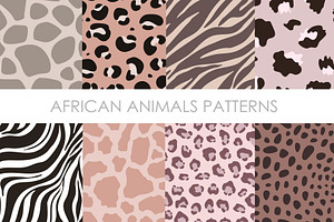 African Animals Patterns