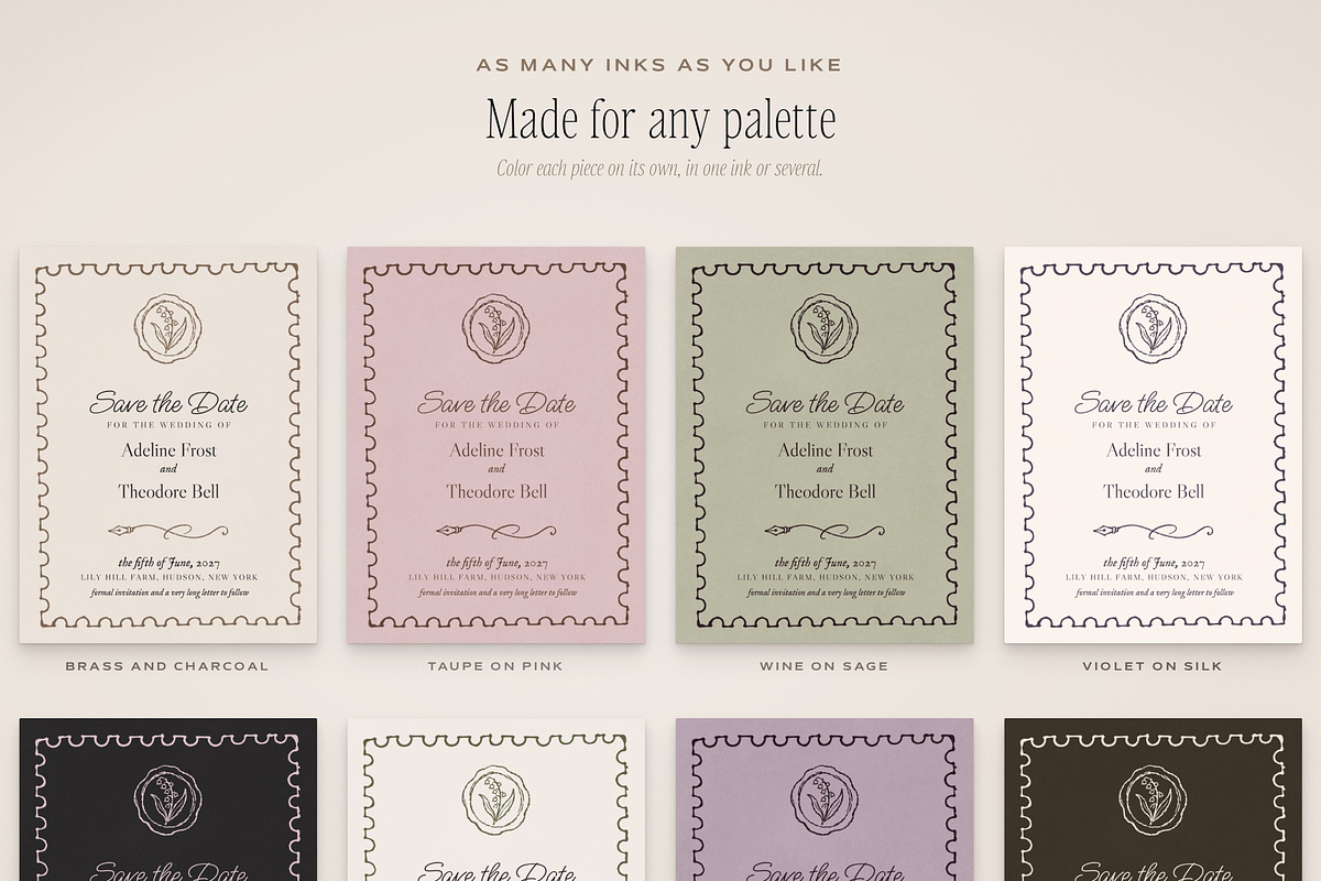 Letter & Invitation Creator Bundle, an Object Graphic by The October ...