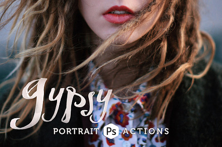 Gypsy Portrait Photoshop Actions
