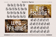 Dreamhour Typeface, a Blackletter Font by alit design (Thumbnail 12 of 20)
