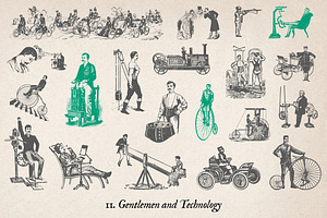 104 Vintage Illustrations