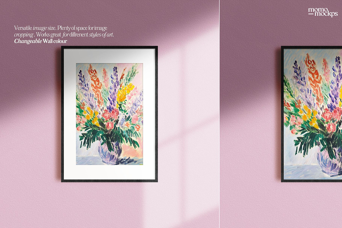 DIN A Black Wood Frame Mockup PSD, a Household Mockup by momomockps (Photo 4 of 9)