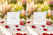 Spring Garden Easter Card Mockup, a Product Mockup by TatiMockup (Thumbnail 2 of 3)