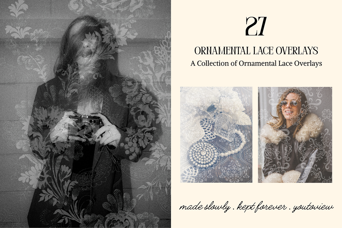 Ornamental Lace Overlays, a Texture Graphic by youtoview (Photo 1 of 13)