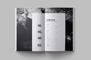 Magazine Template Canva