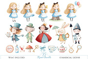 Alice’s Adventure Watercolor, an Illustration by MockupWizard (Thumbnail 2 of 5)