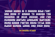 Dyren Derby - Bold Modern Font, a Sans Serif Font by Viswal Studio (Thumbnail 3 of 7)