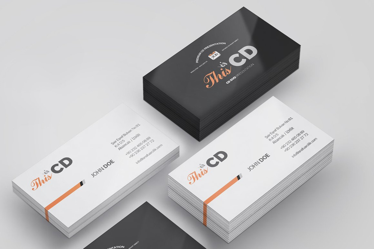 Business Card Mockup Bundle, a Print Template by Nevada63 (Photo 10 of 18)
