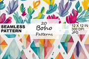 Seamless Watercolor Pattern, a Pattern Graphic by HillTract (Thumbnail 5 of 6)