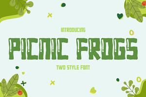 PICNIC FROGS