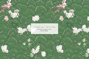 Loong. Seamless Patterns