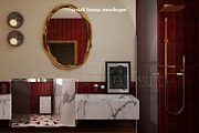 ISIS | Luxury Bathroom Frame Mockups, a Household Mockup by SoleilHomeMockups (Thumbnail 4 of 9)