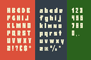Block Head, a Sans Serif Font by Foundry73 (Thumbnail 2 of 9)