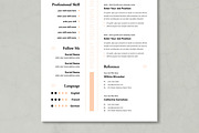 Modern Minimalist Resume Template, a Resume Template by MightyDesign (Thumbnail 7 of 10)