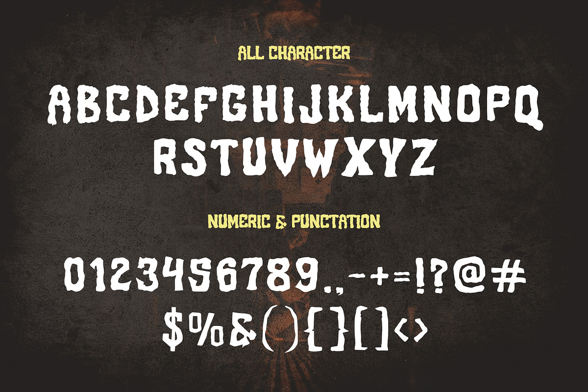 Dark Inside, a Blackletter Font by HATFSTUDIO (Photo 6 of 6)