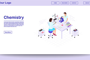 Chemistry Lab Staff Landing Page