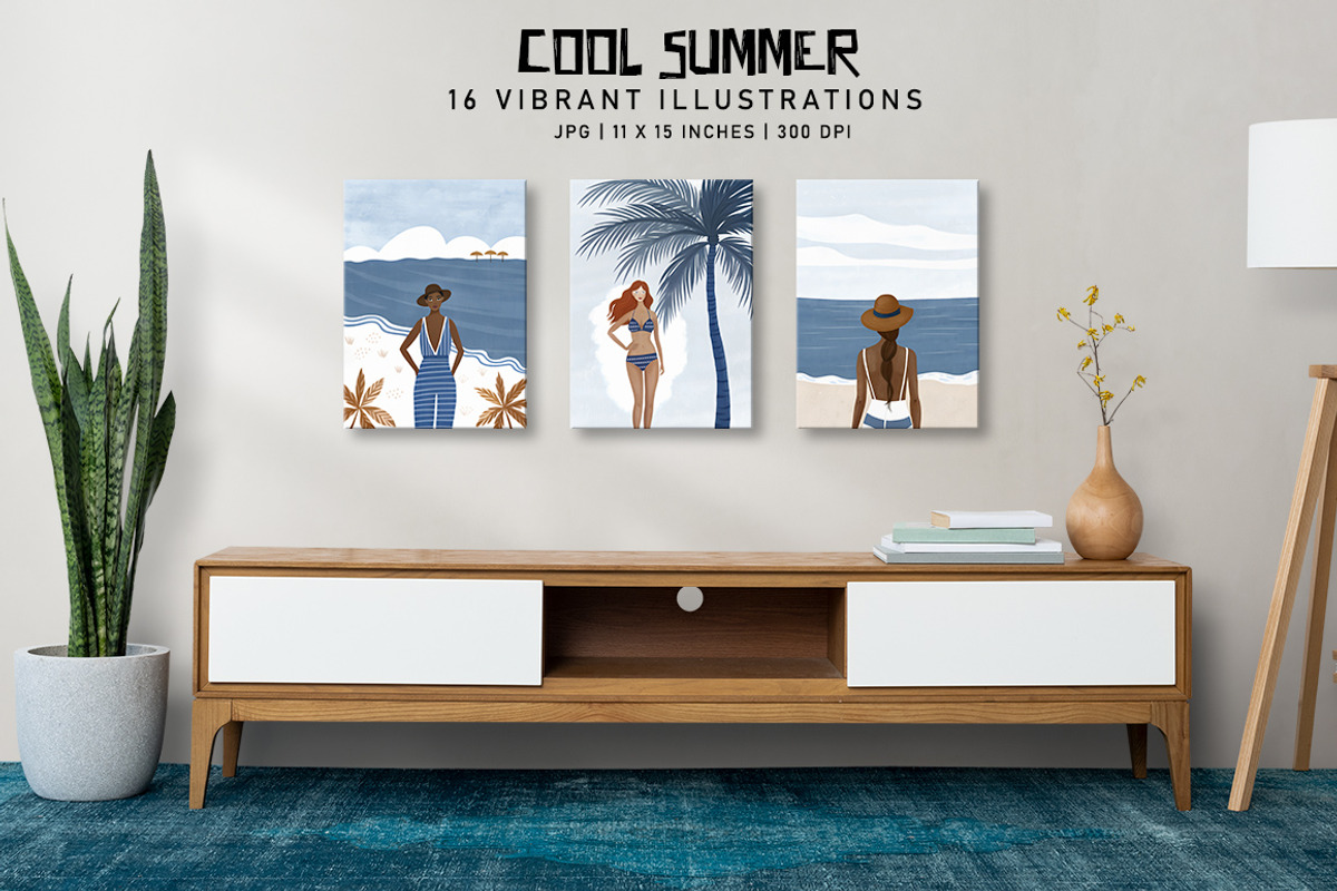 Cool Summer, a Decorative Illustration by Digital Art Creations (Photo 6 of 7)