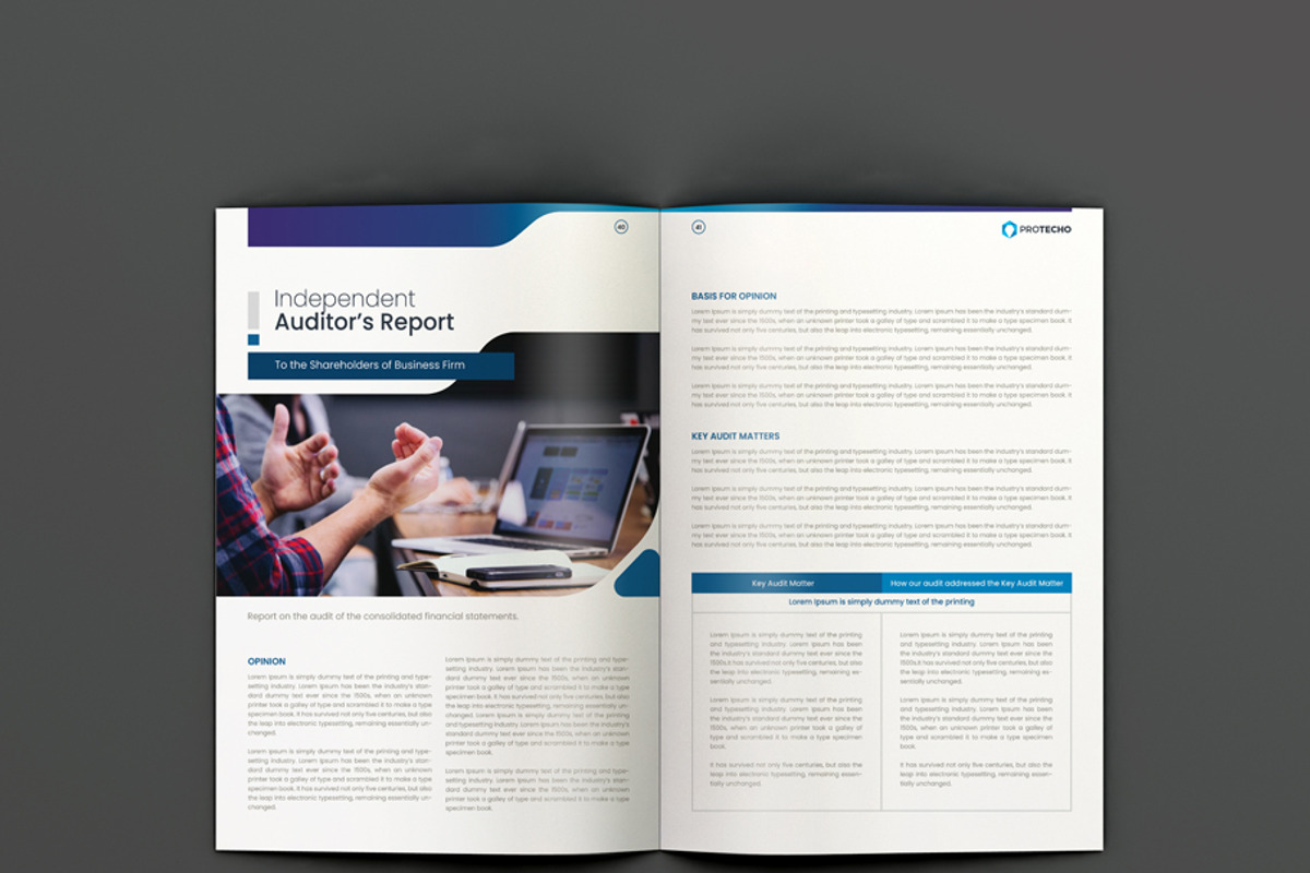 Annual Report, a Brochure Template by xnorpix (Photo 21 of 25)