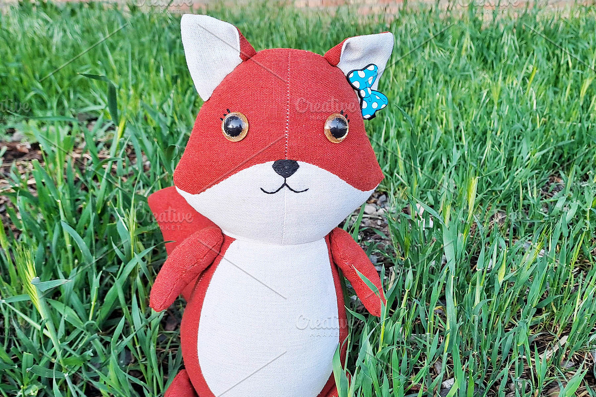 Rusty the Fox Sewing Pattern (PDF) preview 3