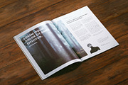 A4 Magazine | Brochure Mock-up, a Books & Magazine Mockup by WebAndCat (Thumbnail 10 of 32)