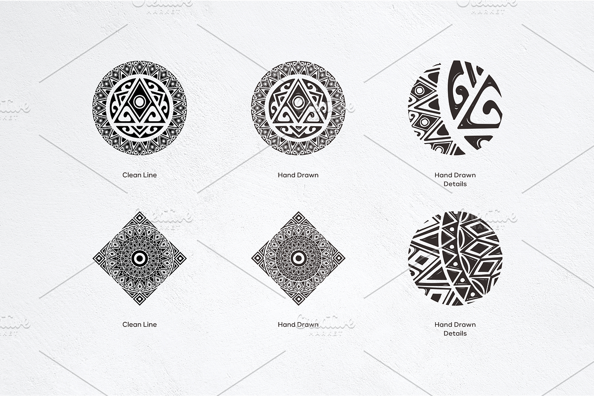 Wall Art Geometric Ornament Print, a Pattern Graphic by restuartdesign (Photo 5 of 11)