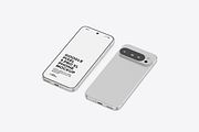 Google Pixel 9 Pro XL Phone Mockup, an Android Mockup by UnicDesign (Thumbnail 17 of 21)