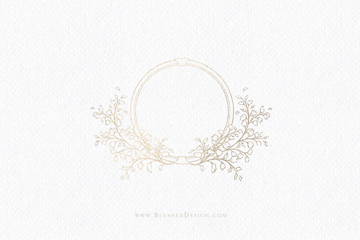 Wedding Logo Crest Illustration, an Illustration by Blushed Design by Katrina (Photo 5 of 8)