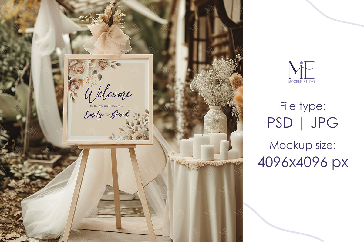 Square Wood Sign Mockup, Sign Mockup, a Mockup by Mie Mockup Studio (Photo 4 of 6)