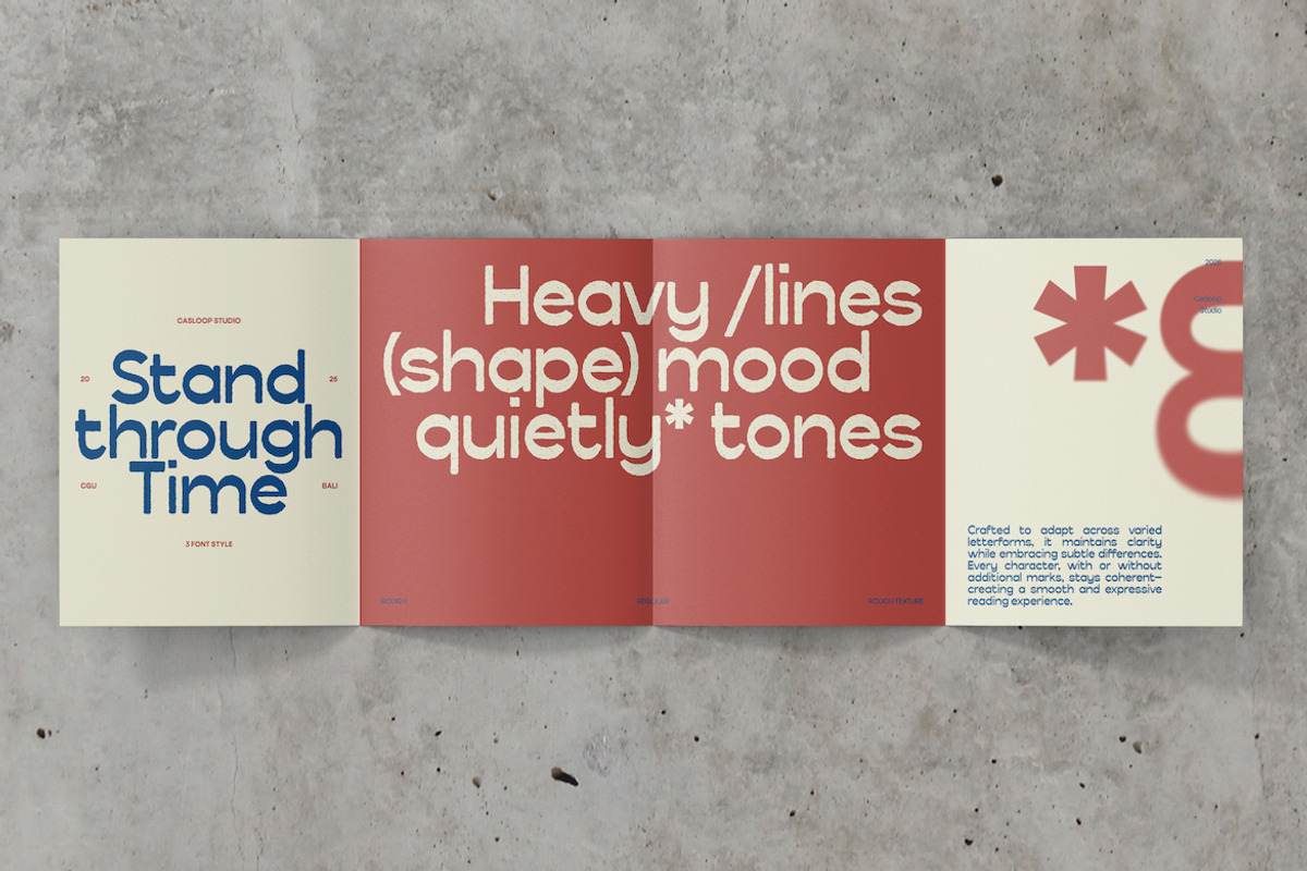 Falkenberg – Vintage Rough Display, a Sans Serif Font by Casloop Studio (Photo 9 of 10)