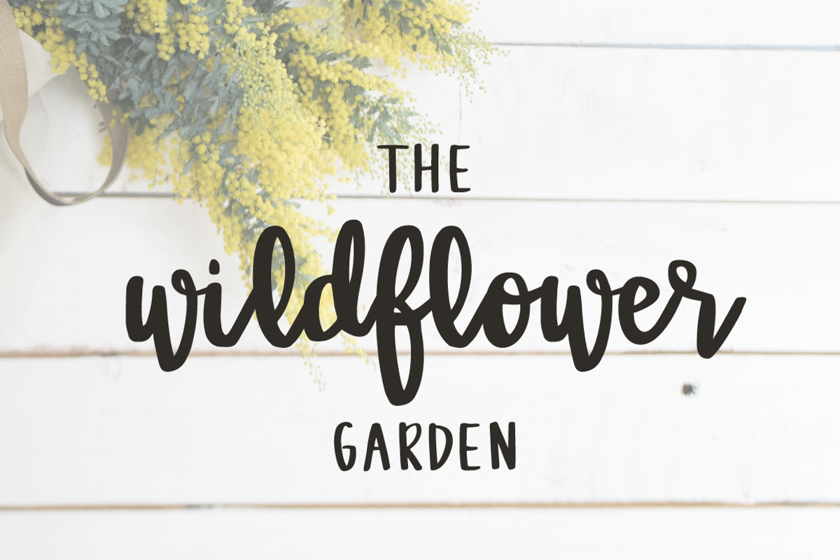 Farmhouse Dreams Script, a Script Font by Cate Shaner (Photo 5 of 8)