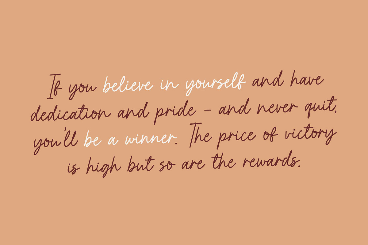 Balgertown, a Handwritten Font by yumnatype (Photo 2 of 10)