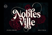 Noblesville, a Sans Serif Font by INKSUN™ (Thumbnail 1 of 12)
