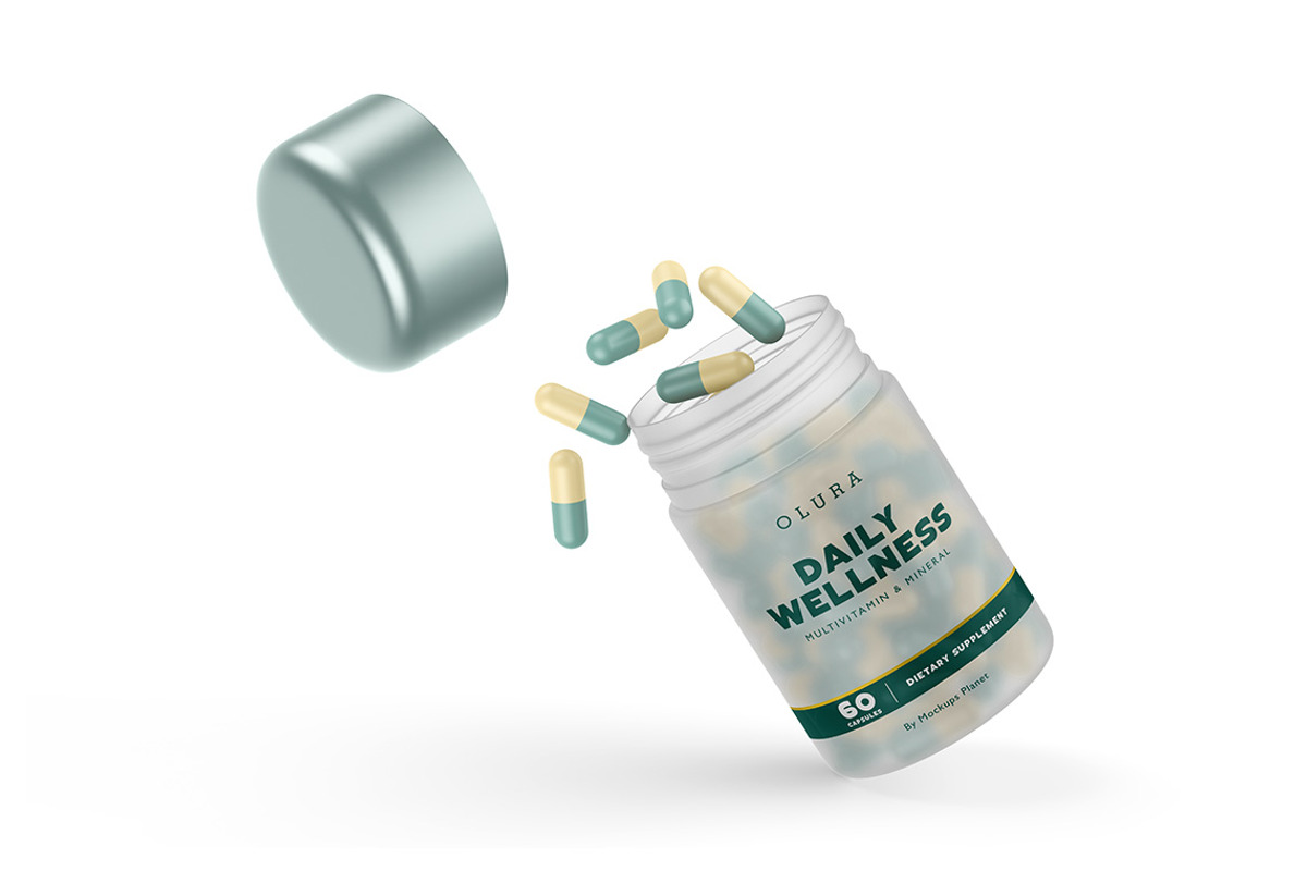 Capsules Jar Mockups, a Mockup by Mockups Planet (Photo 5 of 5)