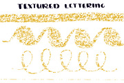 Textured & Smooth Lettering Brushes, a Brush Add-On by On the Mark Designs (Thumbnail 3 of 6)