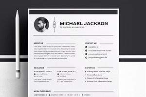 Clean CV Template