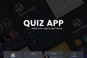 Quiz App - Mobile Trivia Game UI Kit, an UI Kit Template by Nimart (Thumbnail 6 of 6)