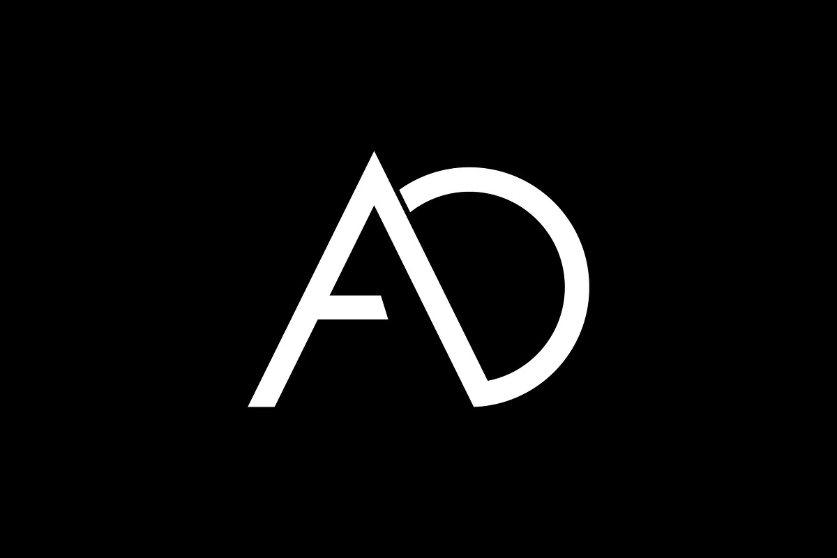 Modern AD Monogram Logo, a Branding & Logo Template by Salman Shop (Photo 4 of 4)