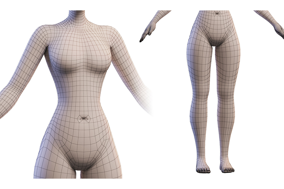 3D Stylized Girl_SG3FC, a Characters & Person 3D Model by LomellRueca (Photo 20 of 23)